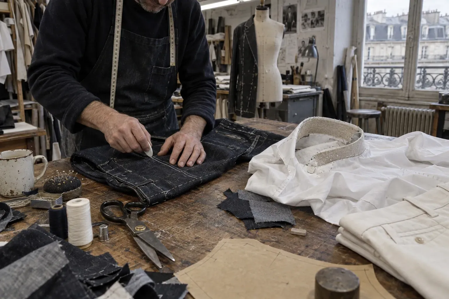 Balenciaga printemps-été 2027 : ce qui change quand la couture se glisse dans jeans, chemises et tee-shirts