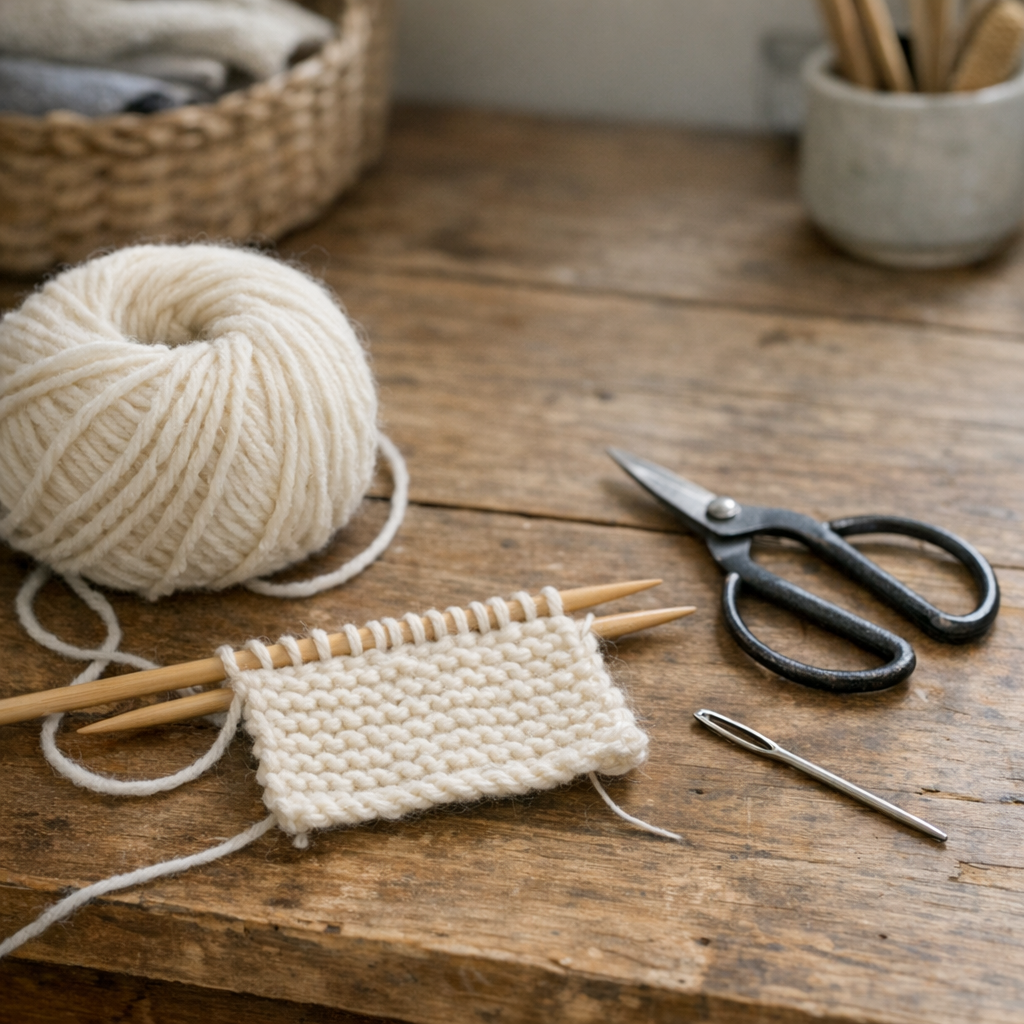 Comment faire du Tricot quand on débute vraiment ?