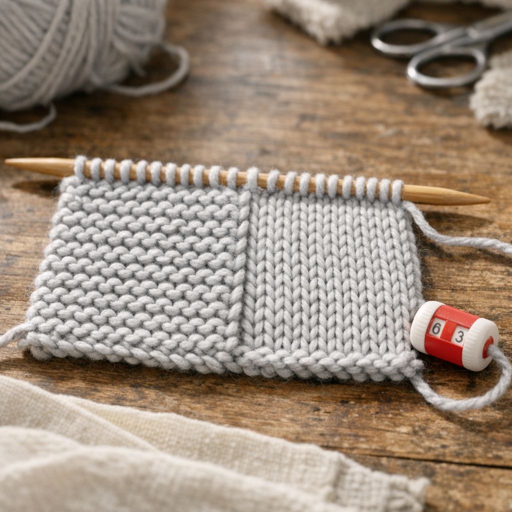 Comment compter les rangs au tricot sans se tromper