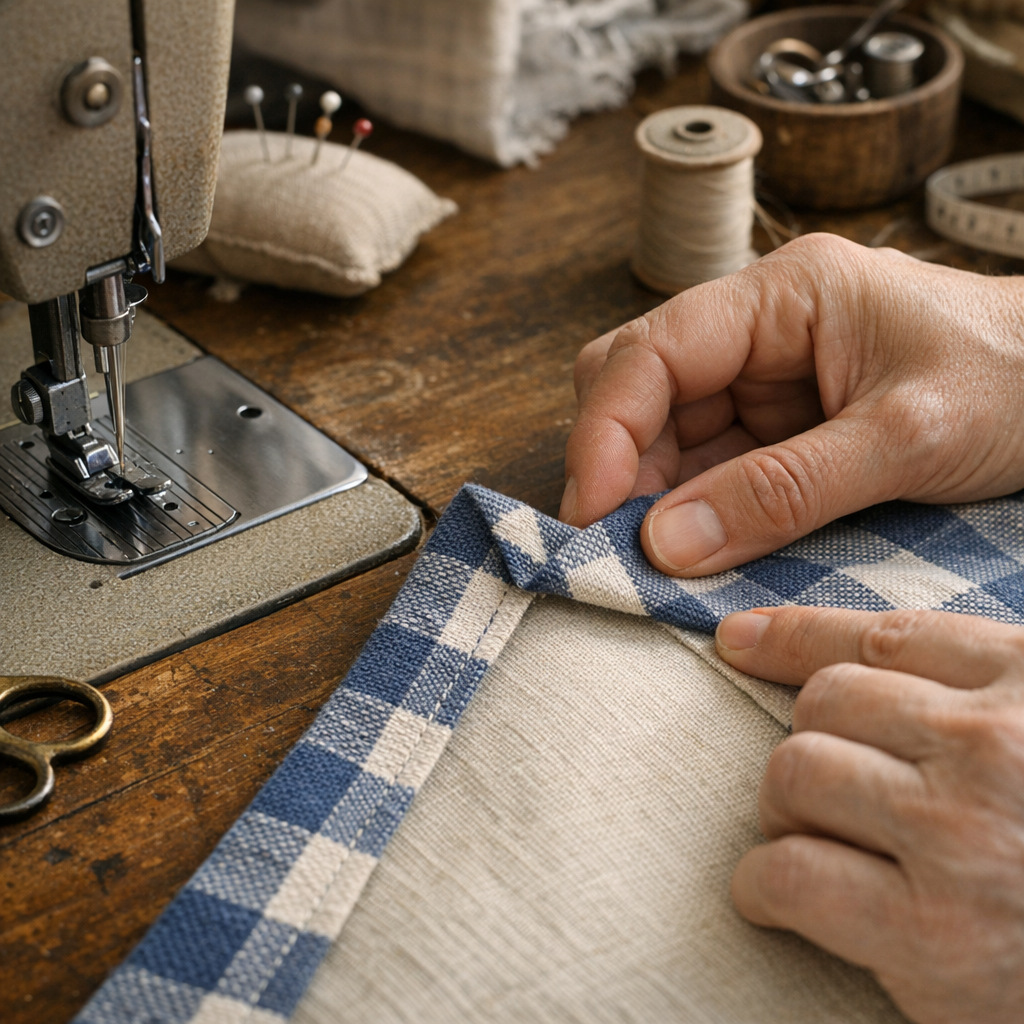 Comment faire un ourlet propre sans bord gondolé