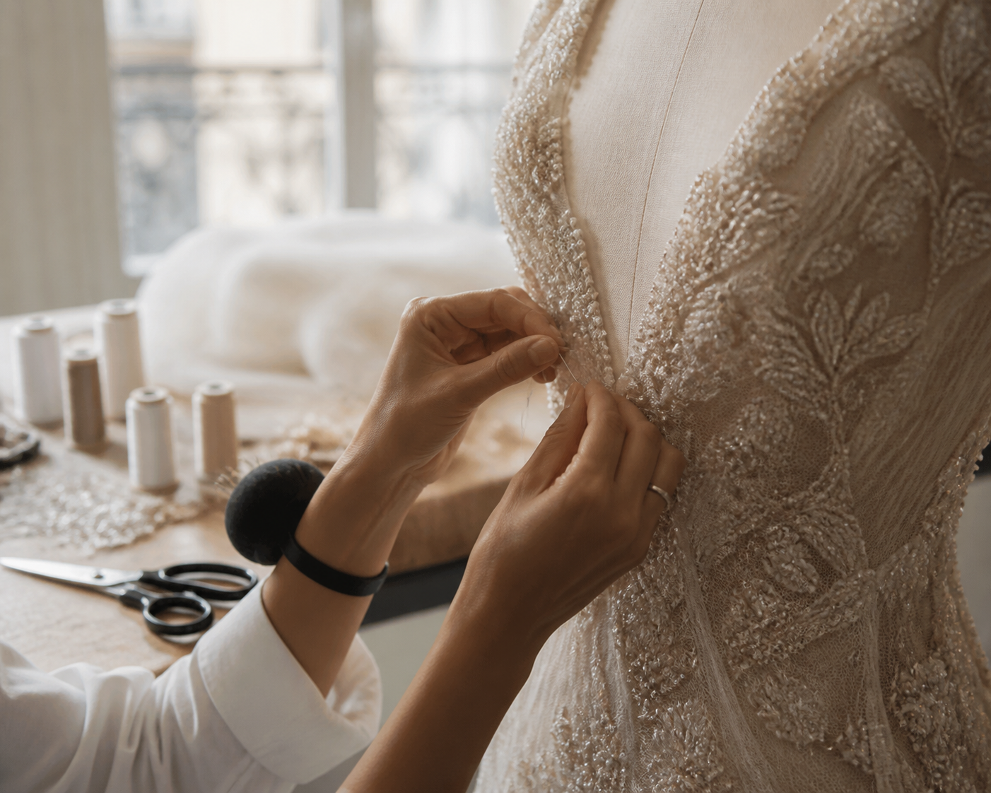 Quels grands noms composent la liste des couturiers haute couture ?