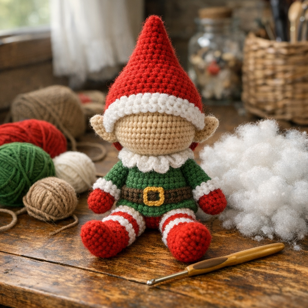Comment faire un Lutin au Crochet avec un Tuto gratuit