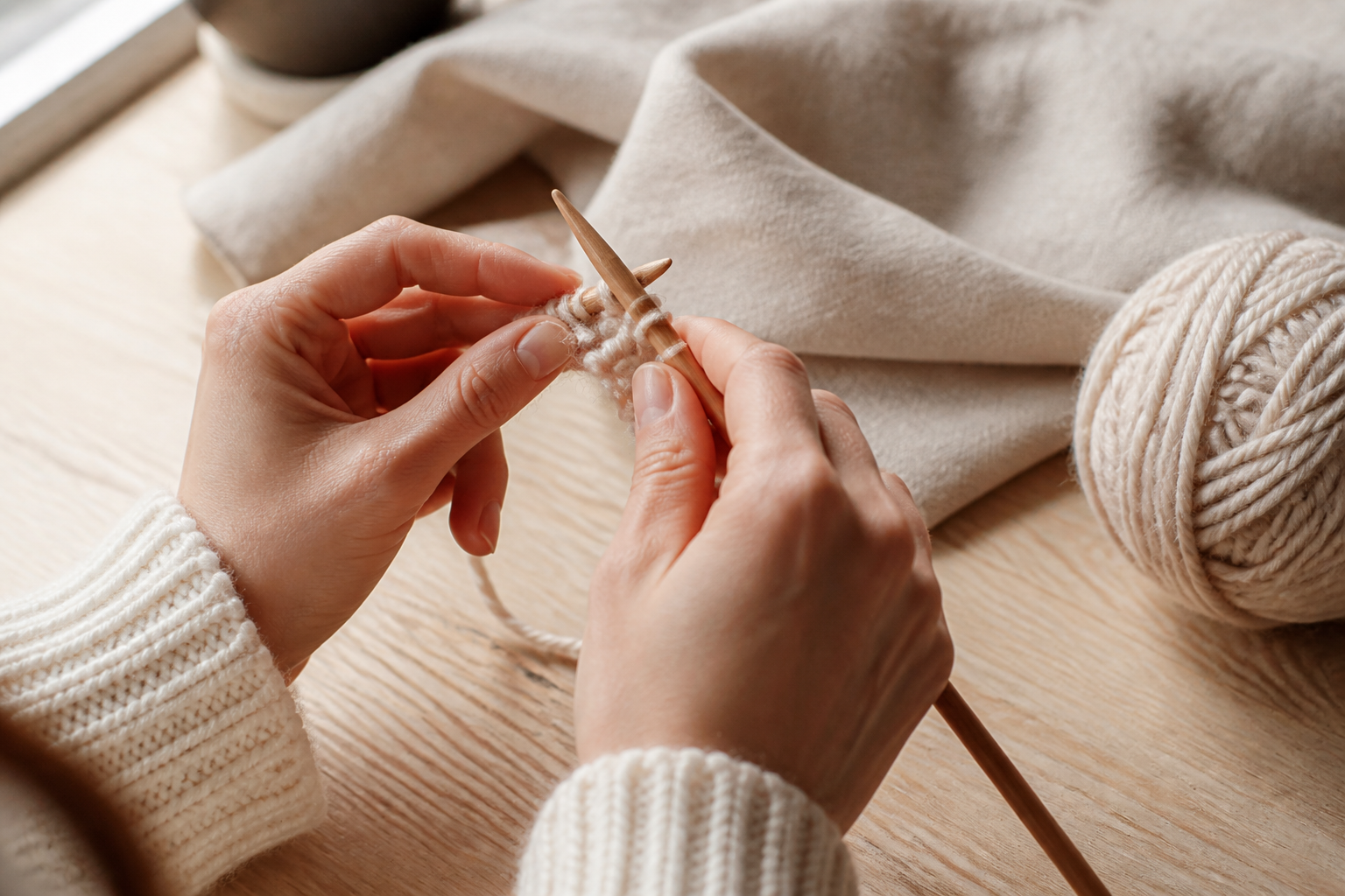 Comment monter des mailles au tricot et garder une bordure souple