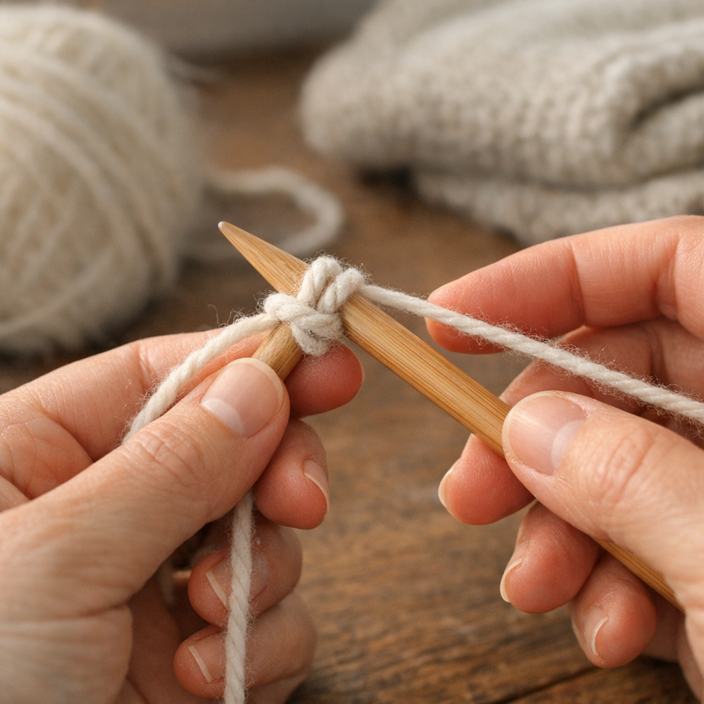 Comment Monter les Mailles régulièrement au Tricot