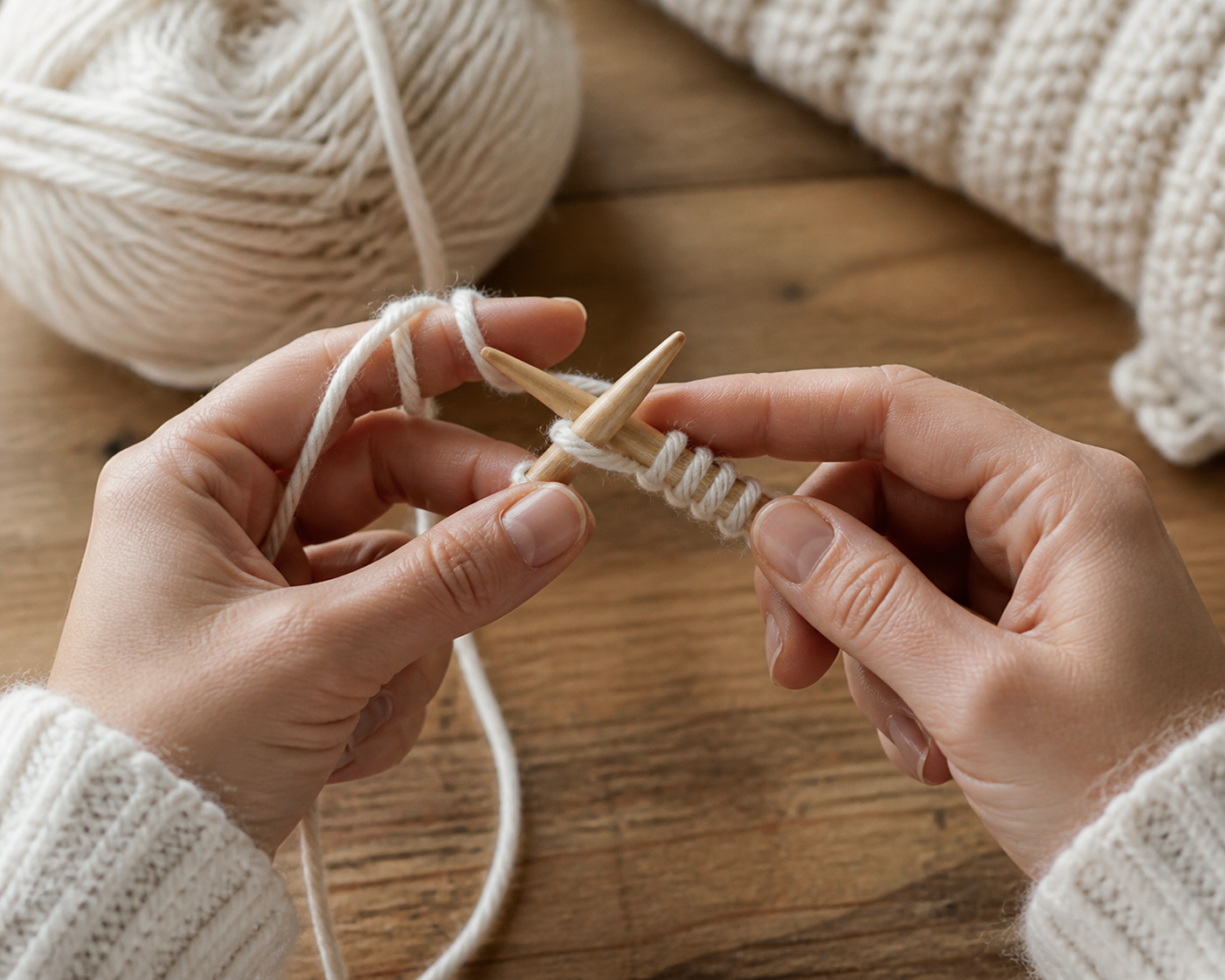 Monter des mailles au tricot : méthode facile et régulière