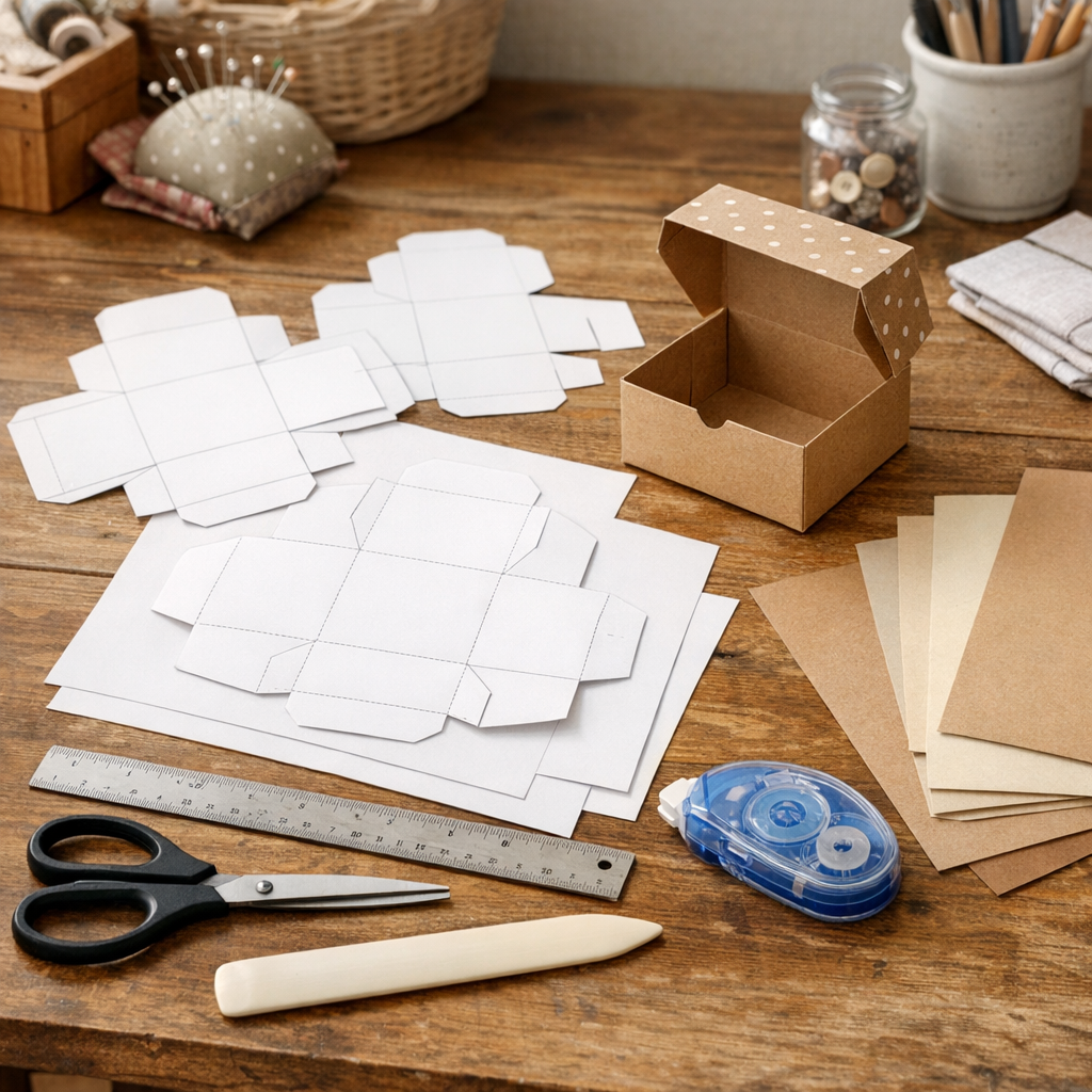 Quel Patron de boîte papier choisir selon votre projet ?