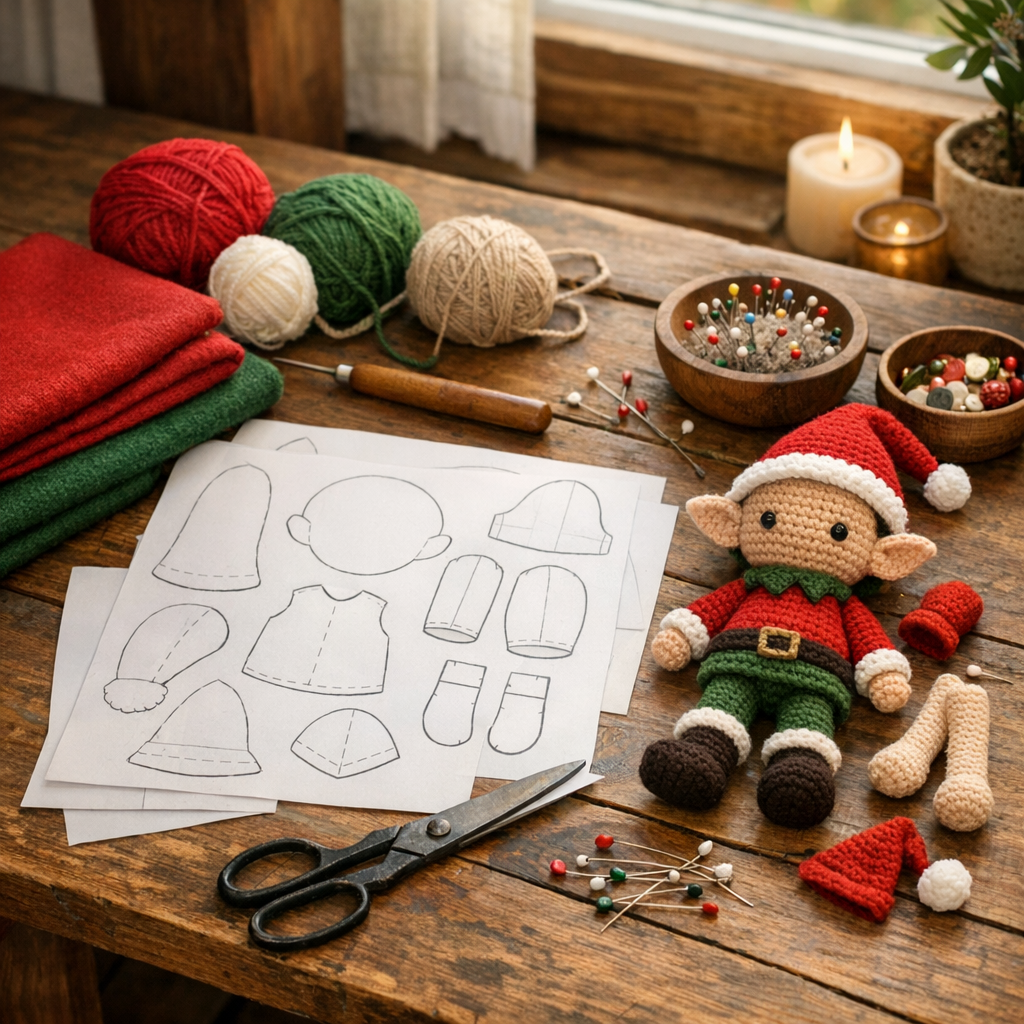 Quel Patron de Lutin gratuit faut-il choisir pour Noël ?