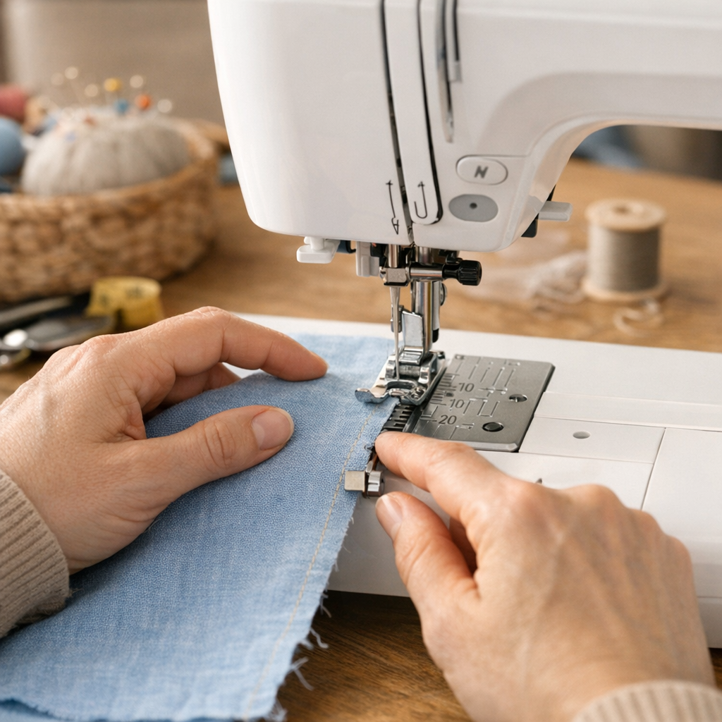 Comment régler la marge de couture sur une machine à coudre ?