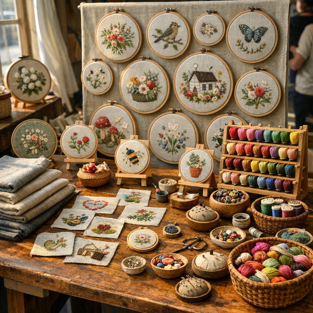 Un Salon de broderie 2021 se retrouve dans les archives