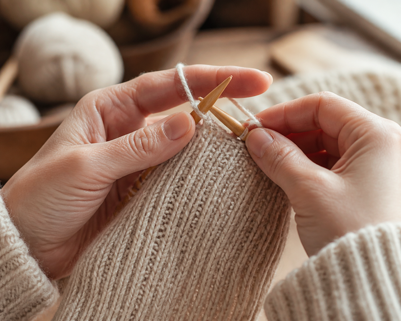 Les côtes 1/1 au tricot deviennent régulières avec les bons gestes